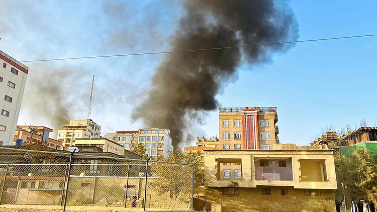 Son dakika... Kabil'de peş peşe patlamalar