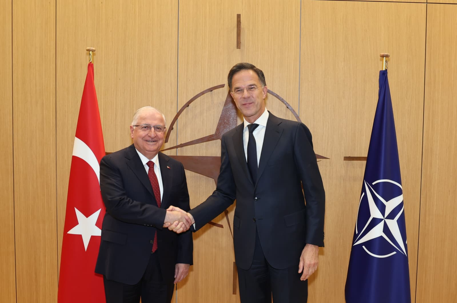 Bakan Güler, NATO Genel Sekreteri Rutte ile görüştü