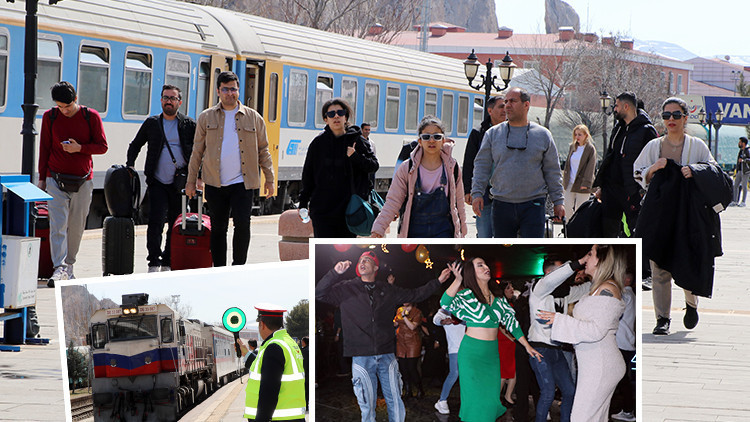 Yabancı turistler trenlerle akın ediyor: Bu ilimiz bölgenin gözdesi haline geldi