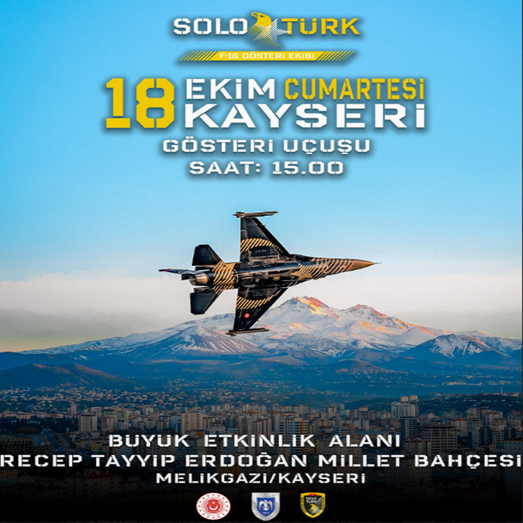 SOLOTÜRK KAYSERİ GÖSTERİSİ PROGRAMI 2025