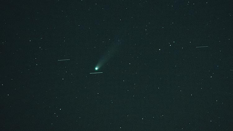 Lemmon Kuyrukluyıldızı gözlemlendi