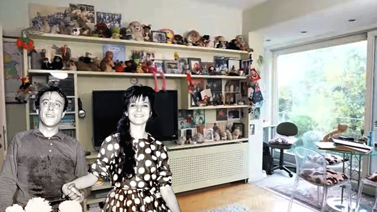 Usta sanatçı tarih kokan 3 oda 1 salon evinin kapılarını açtı