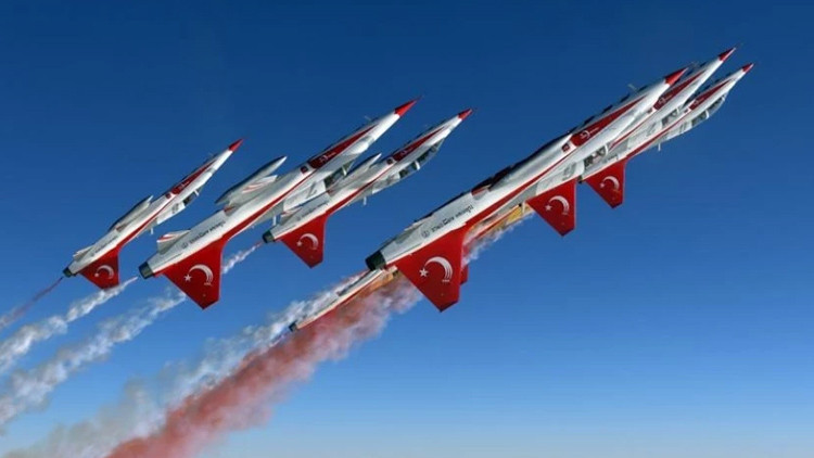 TÜRK YILDIZLARI 29 EKİM GÖSTERİ UÇUŞU PROGRAMI