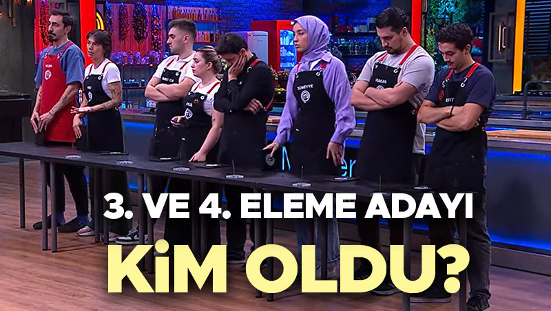 MASTERCHEF ELEME ADAYI KİM OLDU (3. VE 4. ELEME ADAYI) | 28 Ekim 2025 Salı dün akşam MasterChef potaya kim gitti, dokunulmazlığı hangi takım kazandı? İşte…