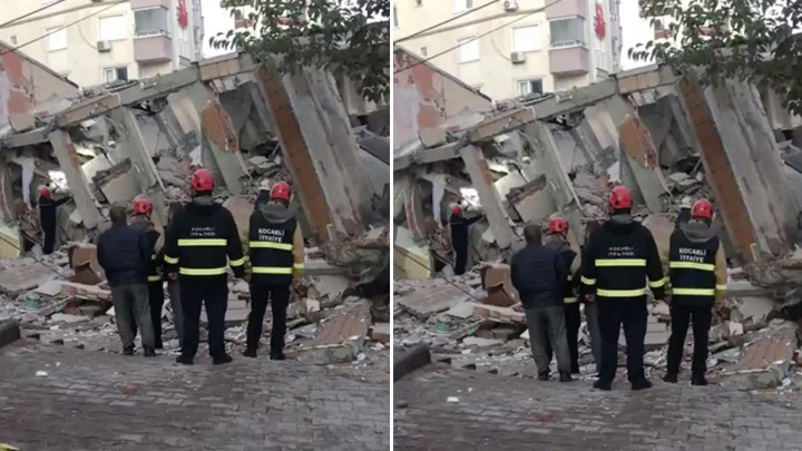 Son dakika... Gebze'de 6 katlı bina çöktü! Çok sayıda ekip sevk edildi