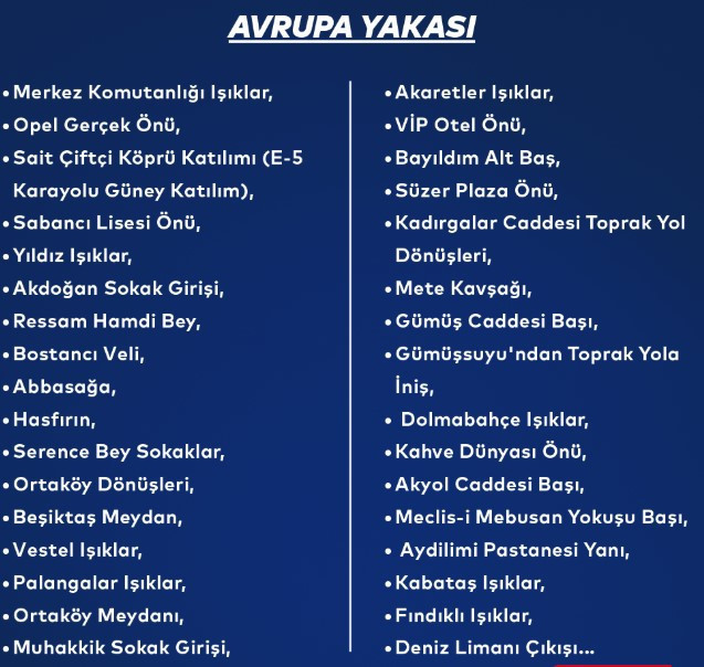 ALTERNATİF GÜZERGAHLAR