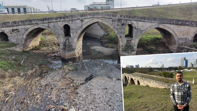 E-5'in yanında çukura terk edildi: En büyük gözü 8,8 metre uzunluğunda