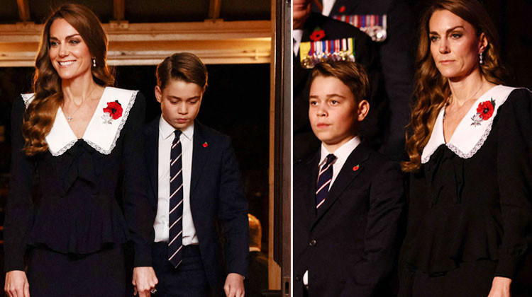 Ne çabuk büyüdü de annesine eşlik ediyor... Bu kez yanına oğlunu aldı