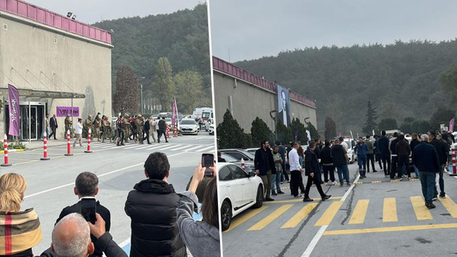 Son dakika... Beinsport'un binasında panik dolu anlar! Silahlı şüpheli ikna edildi: İşte ilk görüntüler