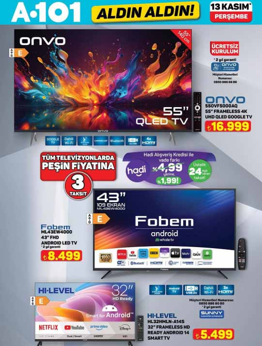 A101 KATALOG BU HAFTA AFİŞİ 13 KASIM 2025 (YENİ ALDIN ALDIN İNDİRİM BROŞÜRÜ)