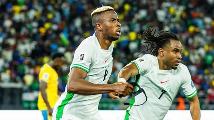Victor Osimhen duble yaptı, Nijerya finalde! Lemina'nın golü yetmedi