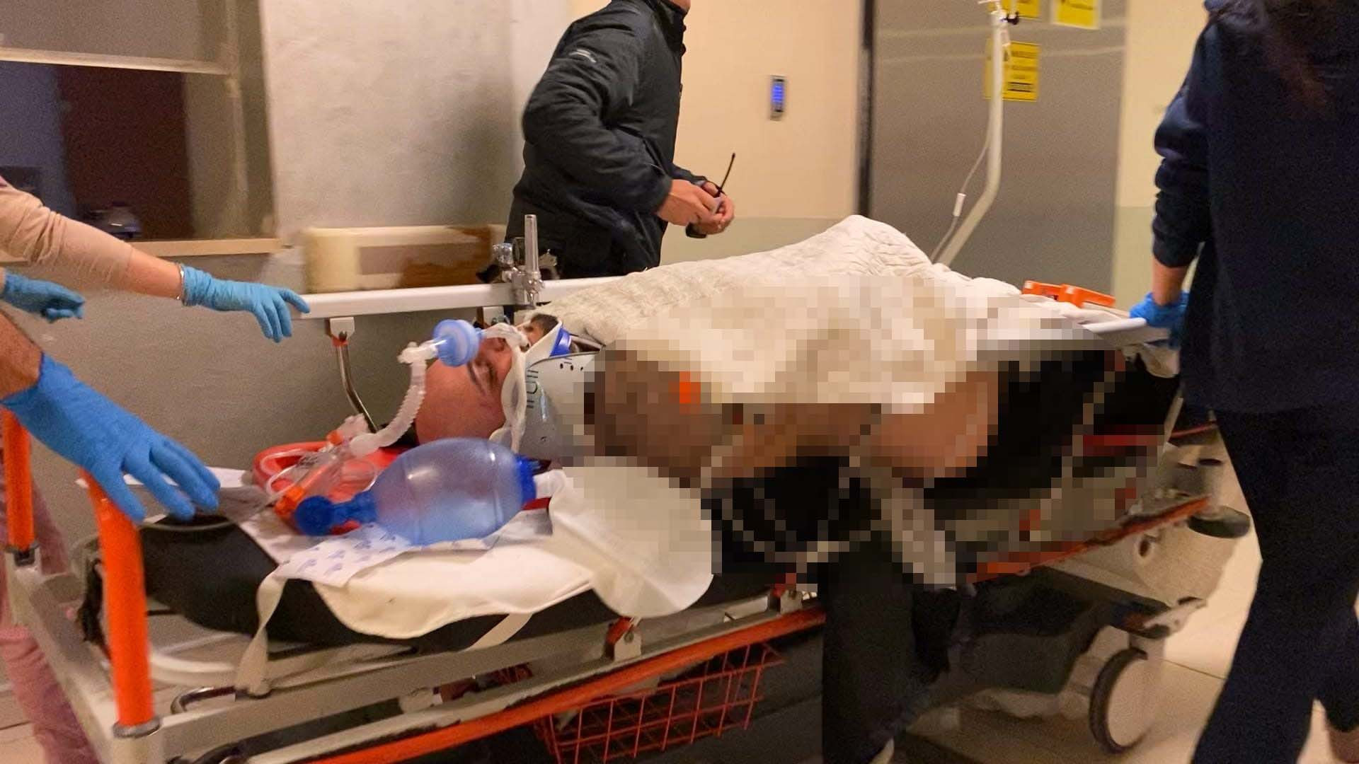 Bursa'da otomobille çarpışan skuterin sürücüsü ağır yaralandı