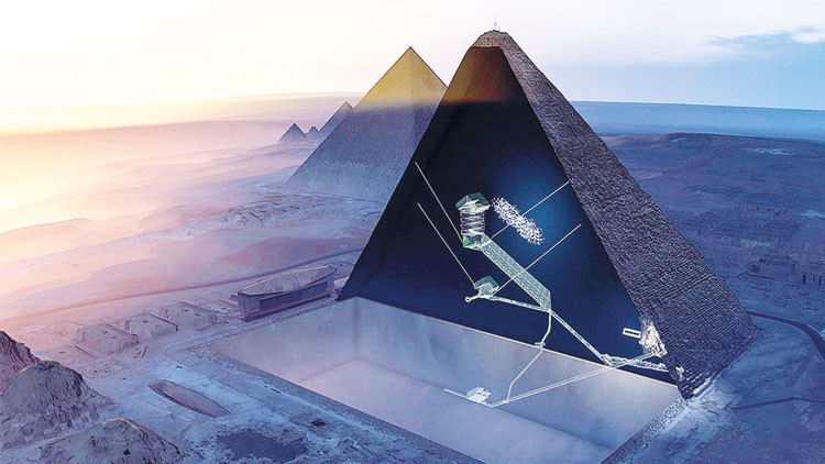 4 bin 500 yıllık gizemli keşif! Menkaure Piramidi’nde 2 hava boşluğu bulundu