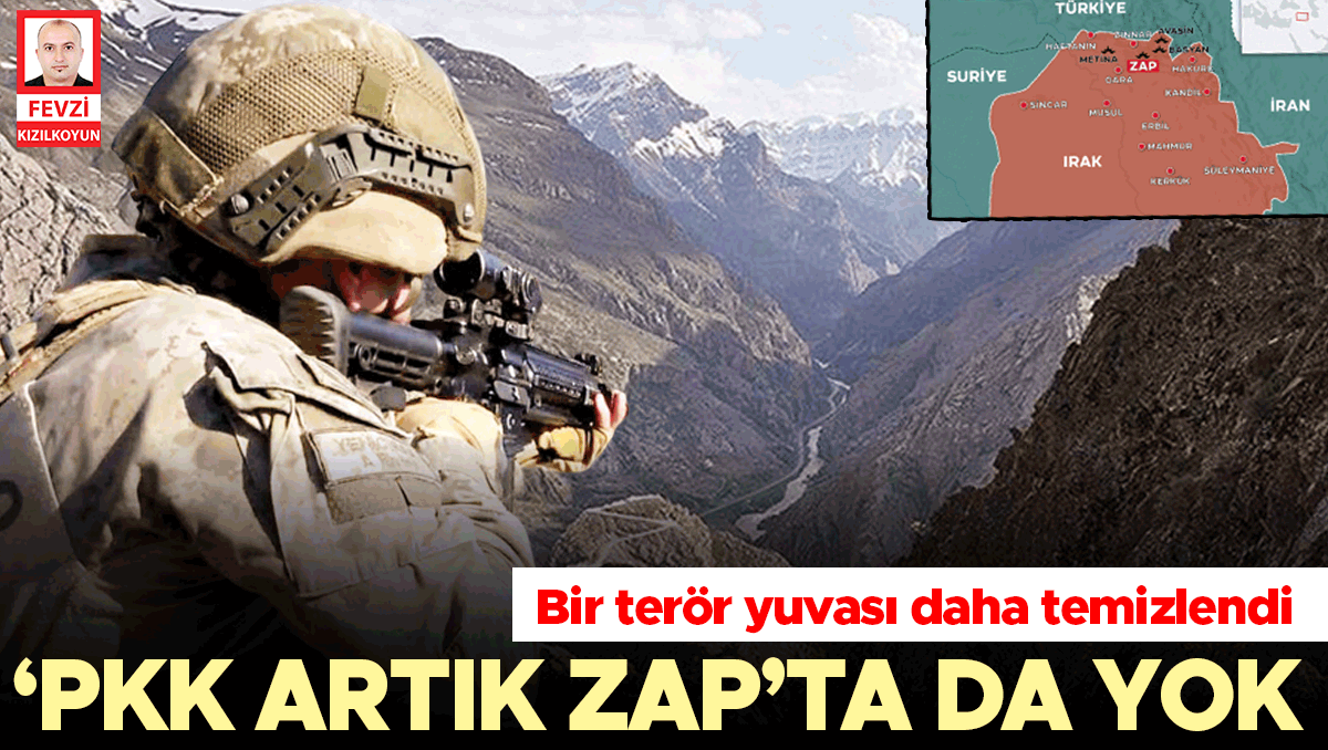 PKK ‘Zap’tan çekildi