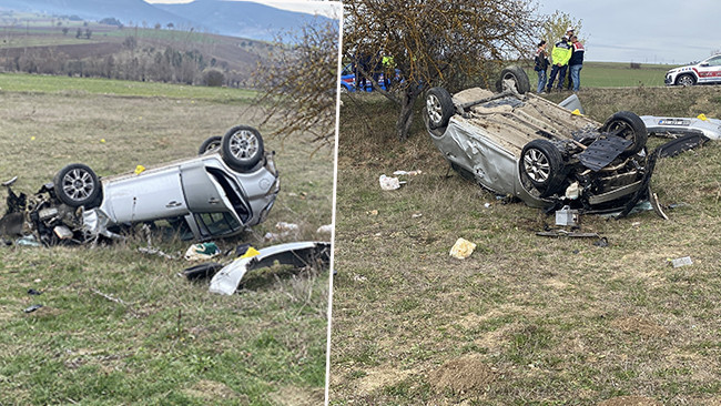 Kastamonu'da feci kaza: Tarlaya savrulan araçtaki iki kardeş hayatını kaybetti