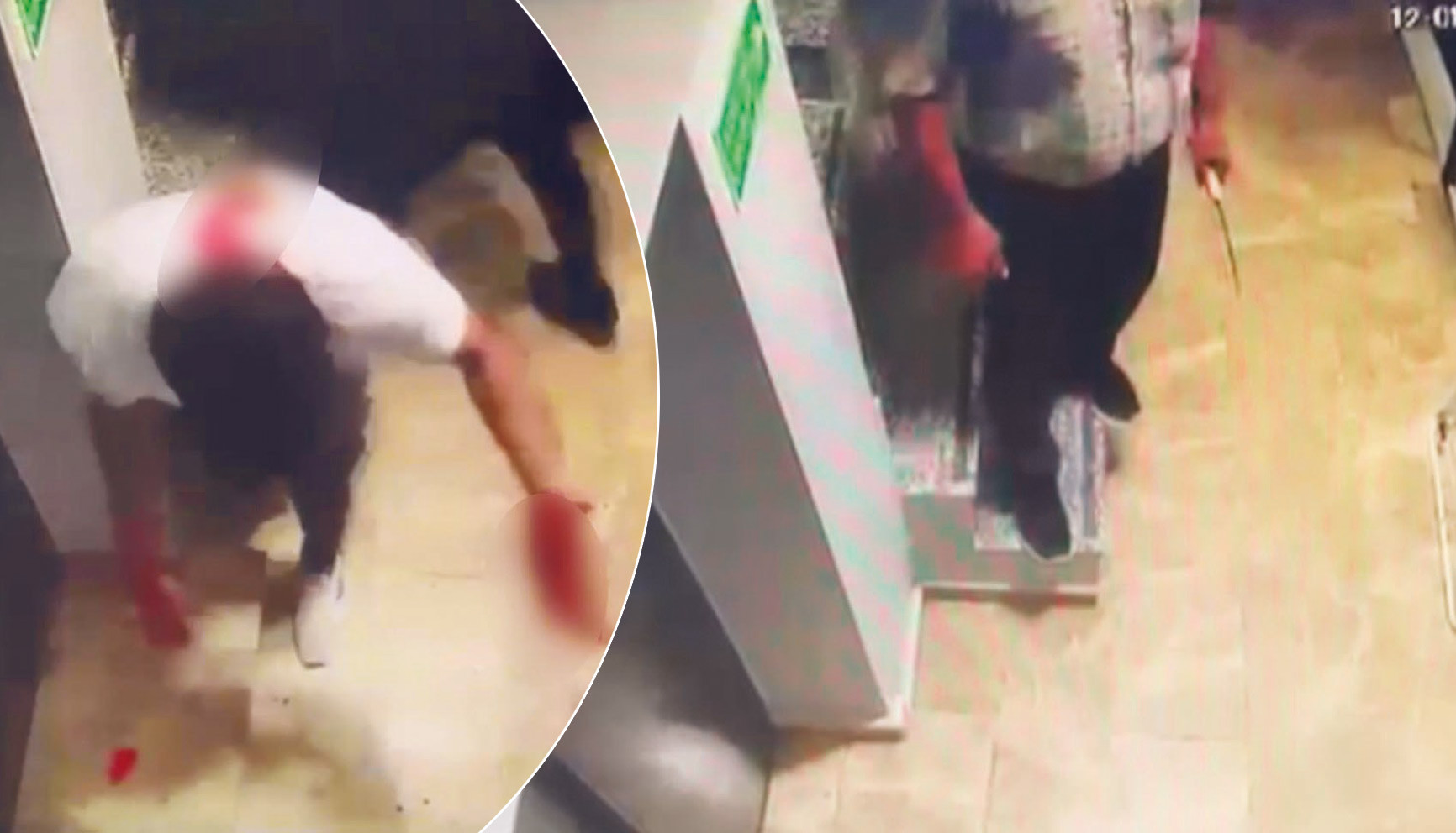 Otel odasında dehşet