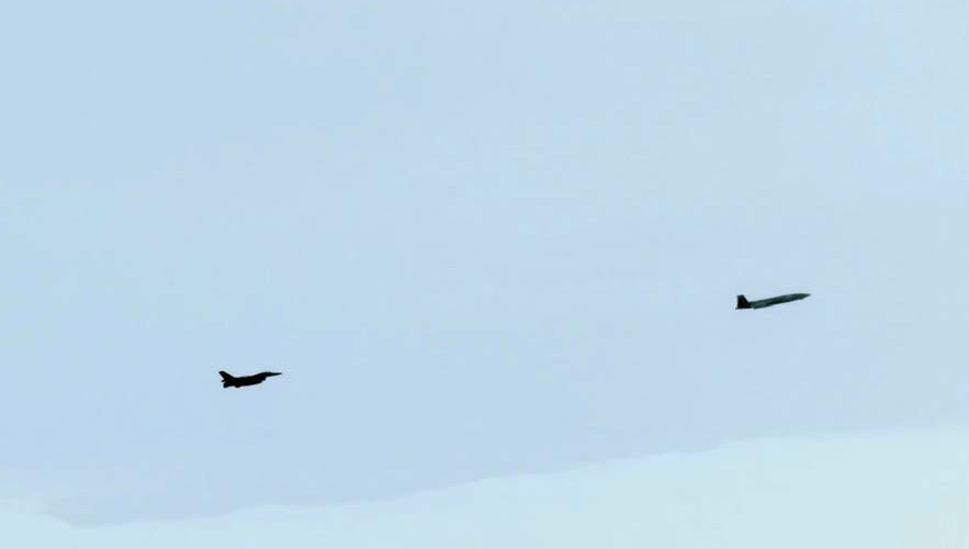 ‘Kızılelma’dan F-16’lı test