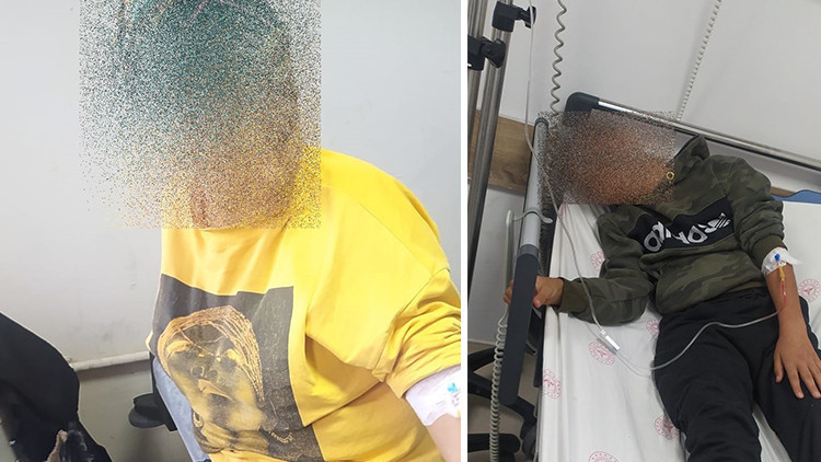 Sucuklu tost 2 kişiyi hastanelik etti