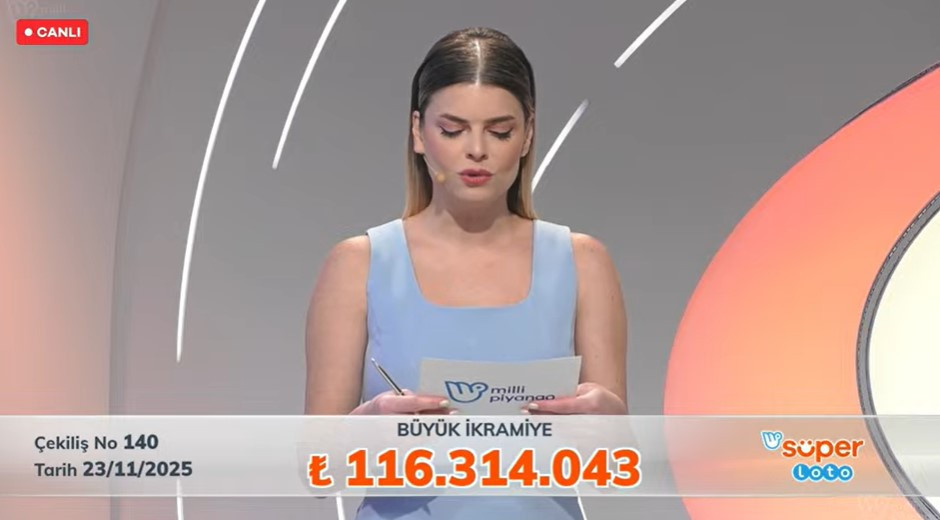 SÜPER LOTO 23 KASIM ŞANSLI NUMARALAR