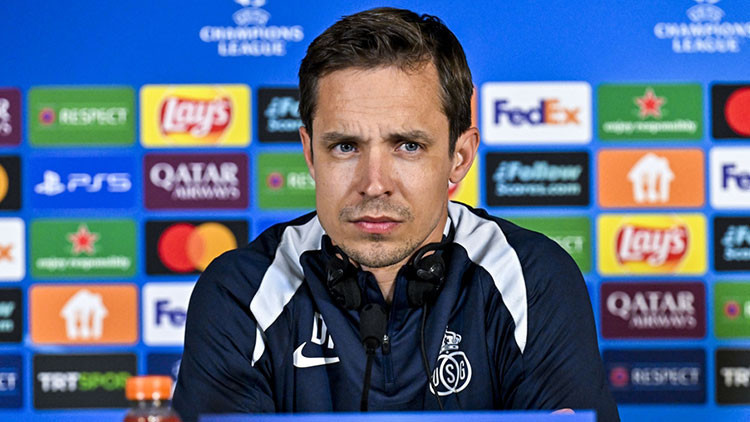 Union Saint-Gilloise Teknik Direktörü David Hubert: 'Galatasaray çok büyük bir takım!'