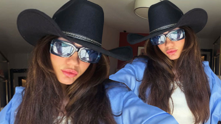 Demet Özdemir'in kovboy havası!