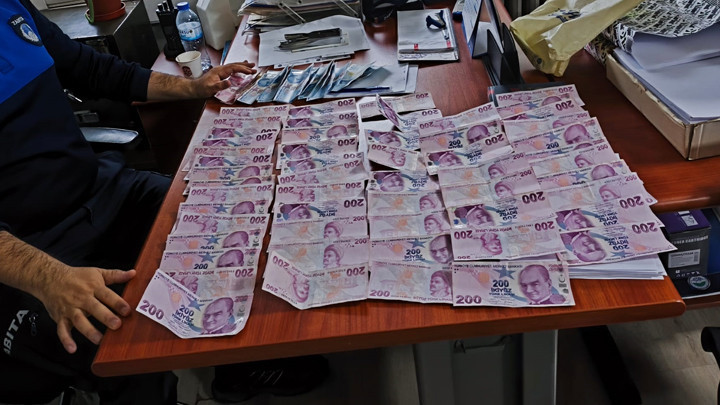 Kayseri’de dilencinin üzerinden 12 bin 200 TL çıktı