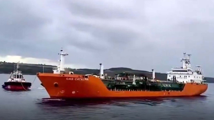 Çanakkale Boğazı'nda gemi arızası