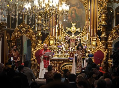 Papa 14. Leonun Kumkapı Meryem Ana Kilisesindeki ziyaretinden kareler