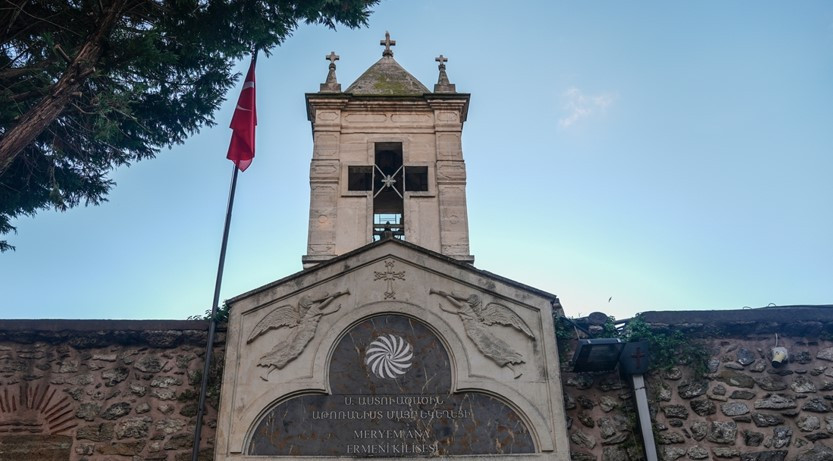 Papa 14. Leonun Kumkapı Meryem Ana Kilisesindeki ziyaretinden kareler