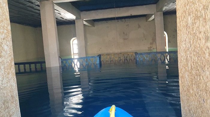 İlçede yeni bir süreç başlamıştı: Sular altında kalan mahalleler ilk kez görüntülendi | Nasıl gerçekleştiğinin görülmesini istedim