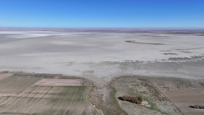 Uydu görüntüleri incelendi: 40 yılda yüzde 94 kayıp Yüzeyde daralmalar başladı