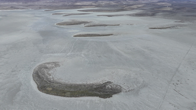 Uydu görüntüleri incelendi: 40 yılda yüzde 94 kayıp Yüzeyde daralmalar başladı