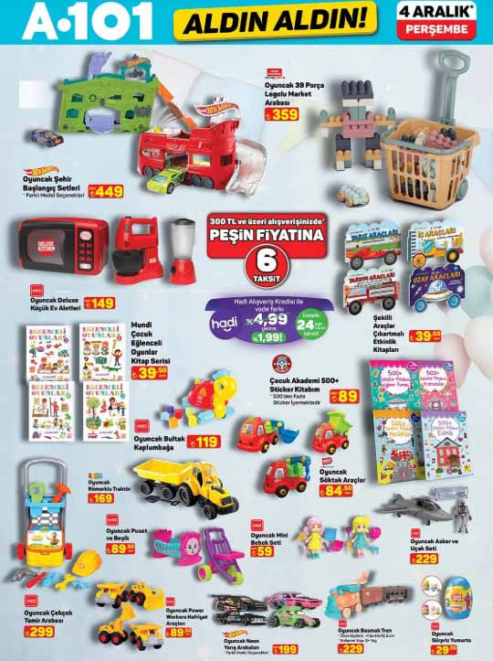 SATIŞA ÇIKTI A101 YILBAŞI İNDİRİM KATALOĞU 4 ARALIK 2025 || A101 Aldın Aldın aktüel afişi bu hafta neler sunuyor, hangi ürünler var A101 broşürü ile yılbaşı süsleri, katlanabilir masa, yılbaşı ağacı, el bakım seti, cilt temizleyici raflarda