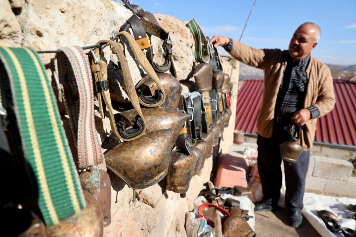  Bahçesinde sergiliyor