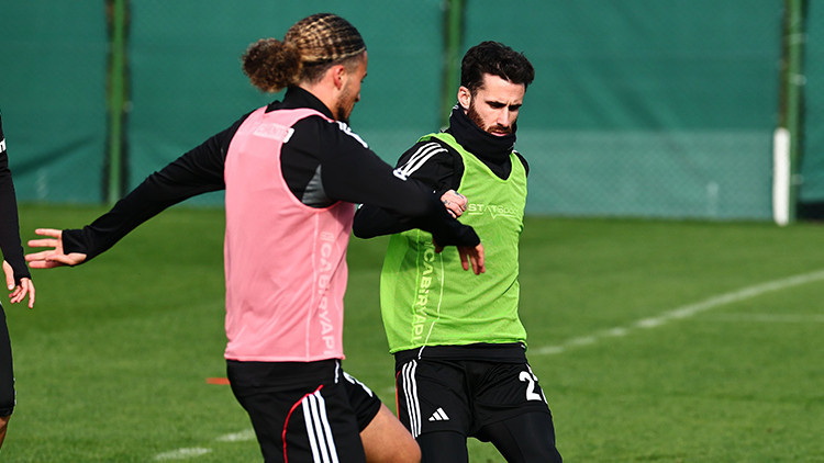 Beşiktaş'ta Rafa Silva'da mutlu son! 1 ay sonra takımla çalıştı