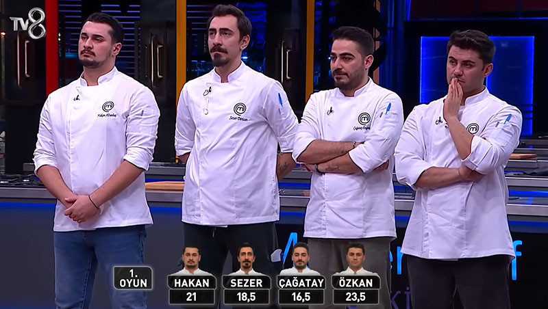 MASTERCHEFTE İLK FİNALİST BELLİ OLDU Dün akşam (4 Aralık Perşembe) MasterChefte finale kim kaldı, kim elendi, ilk finalist kim oldu Çağatay mı, Özkan mı kazandı Büyük finale geri sayım MASTERCHEFTE İLK FİNALİST BELLİ OLDU Dün akşam (4 Aralık Perşembe) MasterChefte finale kim kaldı, kim elendi, ilk finalist kim oldu Çağatay mı, Özkan mı kazandı Büyük finale geri sayım