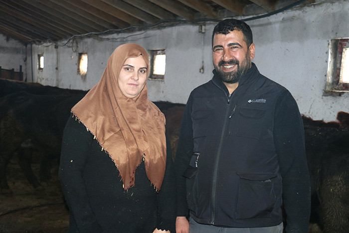 Eşini ikna etti beraber yaptılar: Azmiyle yöre halkına örnek oldu Bir ilki başardılar