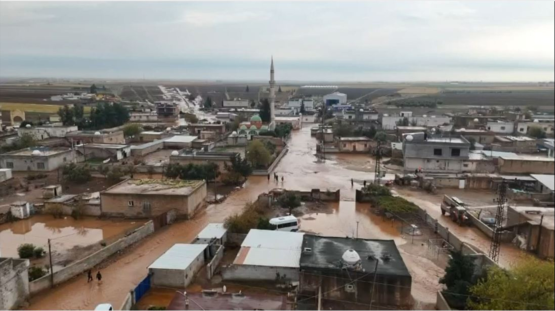 Yer: Mardin | Bir mahalle sular altında kaldı