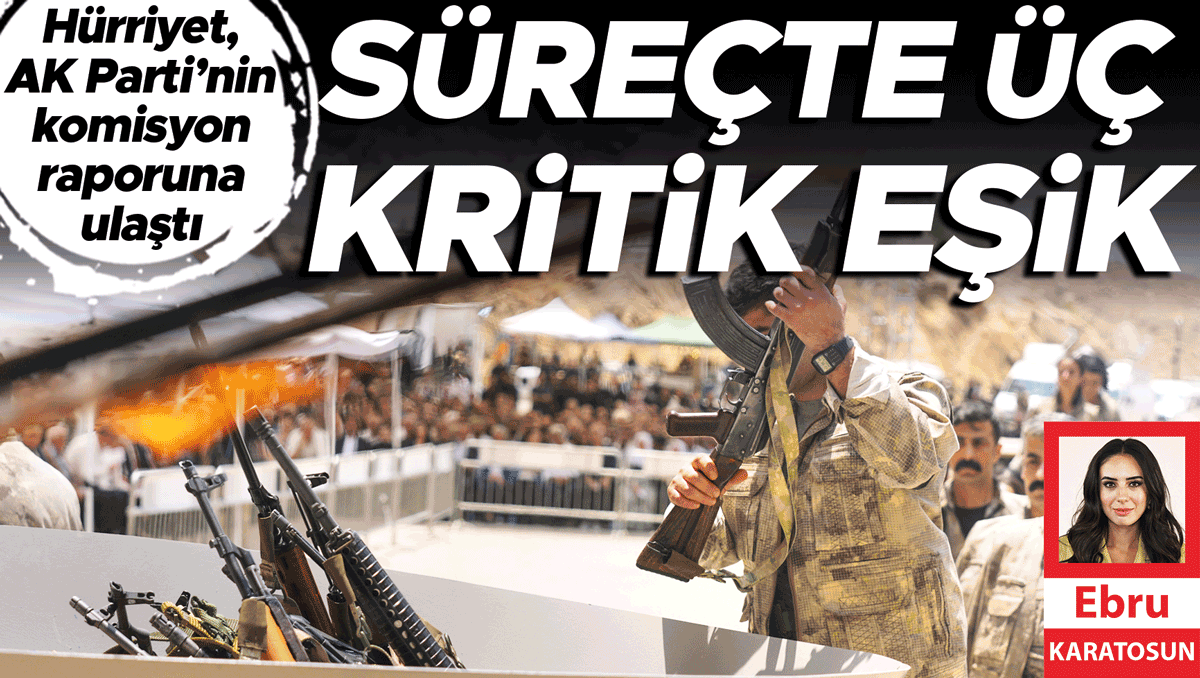 AK Parti’nin Terörsüz Türkiye raporunda 3 kritik eşik belirlendi