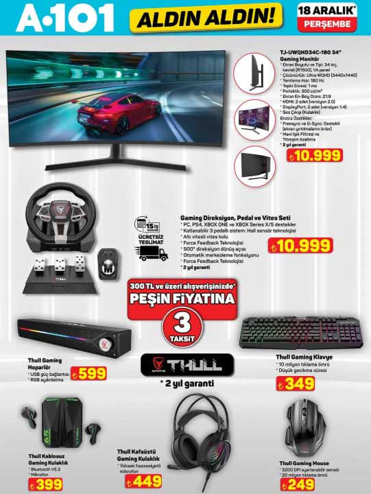 RAFLARDA A101 ALDIN ALDIN AKTÜEL ÜRÜNLER KATALOĞU BU HAFTA 18 ARALIK 2025 || A101 aktüel afişi yeni ürünleri neler A101 indirim broşürü ile cam temizleme robotu, Latte makinesi, katı meyve sıkacağı, piyano, 3lü beyaz cam ankastre seti satışta