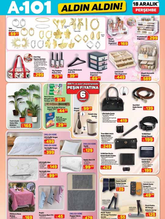 RAFLARDA A101 ALDIN ALDIN AKTÜEL ÜRÜNLER KATALOĞU BU HAFTA 18 ARALIK 2025 || A101 aktüel afişi yeni ürünleri neler A101 indirim broşürü ile cam temizleme robotu, Latte makinesi, katı meyve sıkacağı, piyano, 3lü beyaz cam ankastre seti satışta