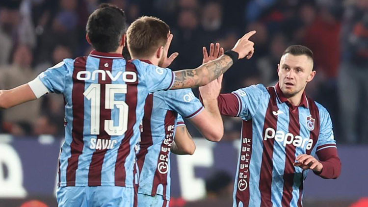 Zubkov’un istikrarlı performansı Trabzonspor hücumuna güç katıyor