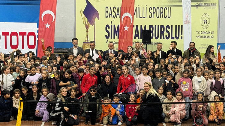 İpek Soylu Şemin Vakfı, 'Okullarda Tenis Projesi' ile Şırnak’ta Çocuklarla Buluştu