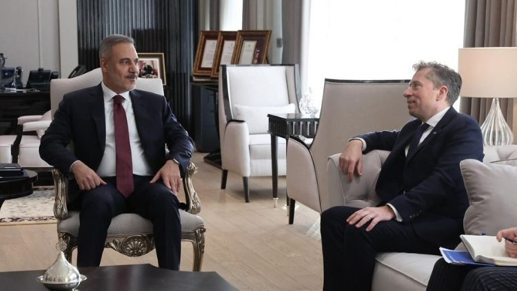 Dışişleri Bakanı Hakan Fidan, BM Genel Sekreter Yardımcısı Fletcher'i kabul etti