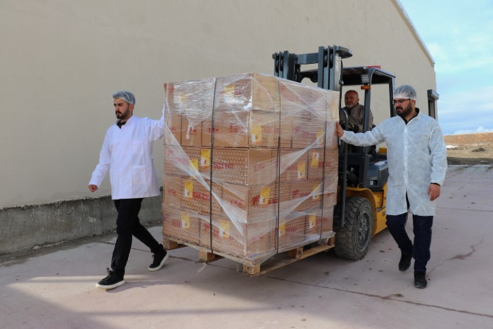  Birinci kalitede üretti, Dubaiye 16 ,5 tonluk ihracat yaptı