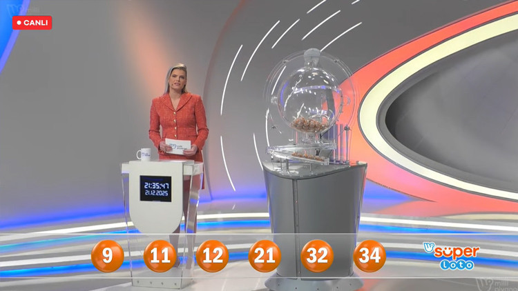 SÜPER LOTO SONUÇLARI 21 ARALIK 2025