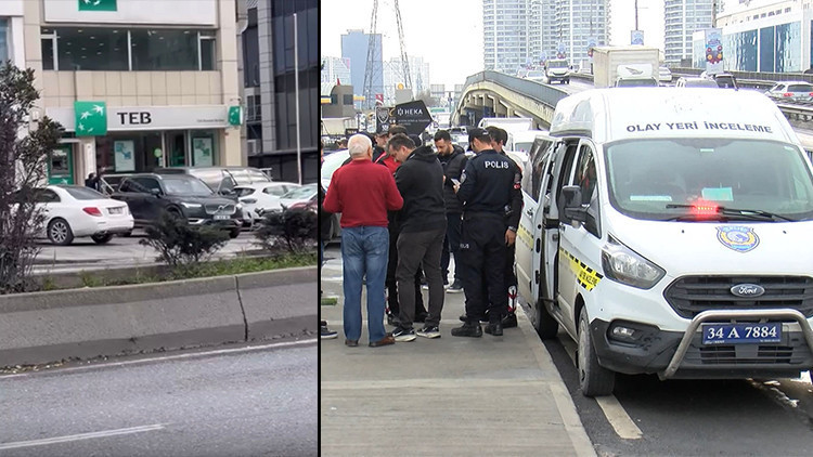 Bankadan yüklü miktarda para çeken kişinin çantasını gasbetmeye çalıştılar