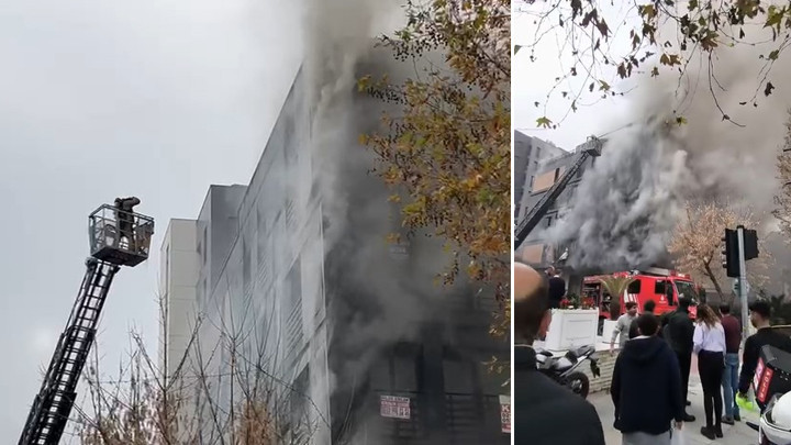 Son dakika... Kadıköy'de 5 katlı binada yangın! Çok sayıda ekip sevk edildi