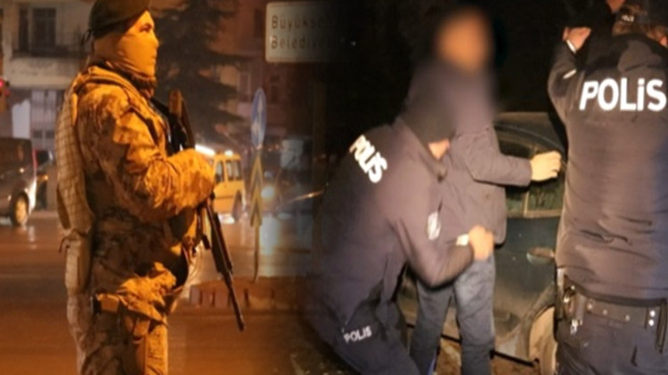 Kayseri’de terör eylemlerinin engellenmesine yönelik denetim