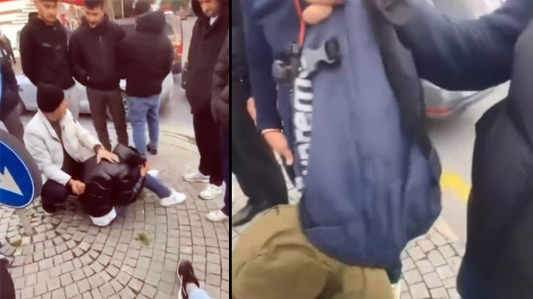 Başakşehir'de gasp iddiası; şüpheliler 100 metre sonra para dolu çanta ile yakalandı